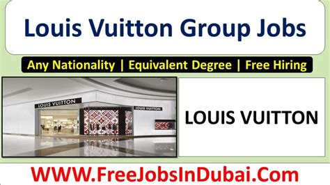 louis vuitton job description|louis vuitton job vacancies.